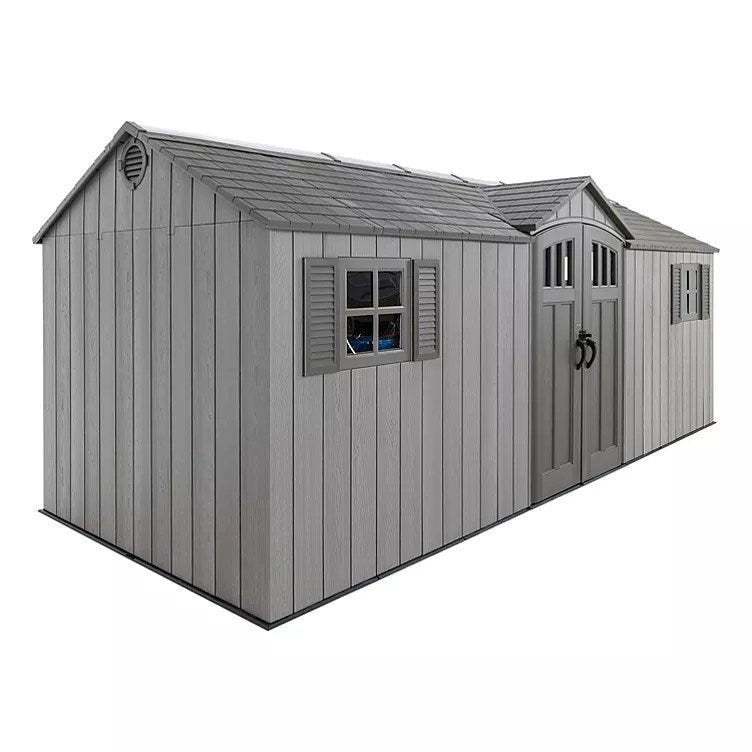 lifetime 15 ft. x 8 ft. outdoor storage shed lifetime 15 ft. x 8 ft. outdoor storage shed