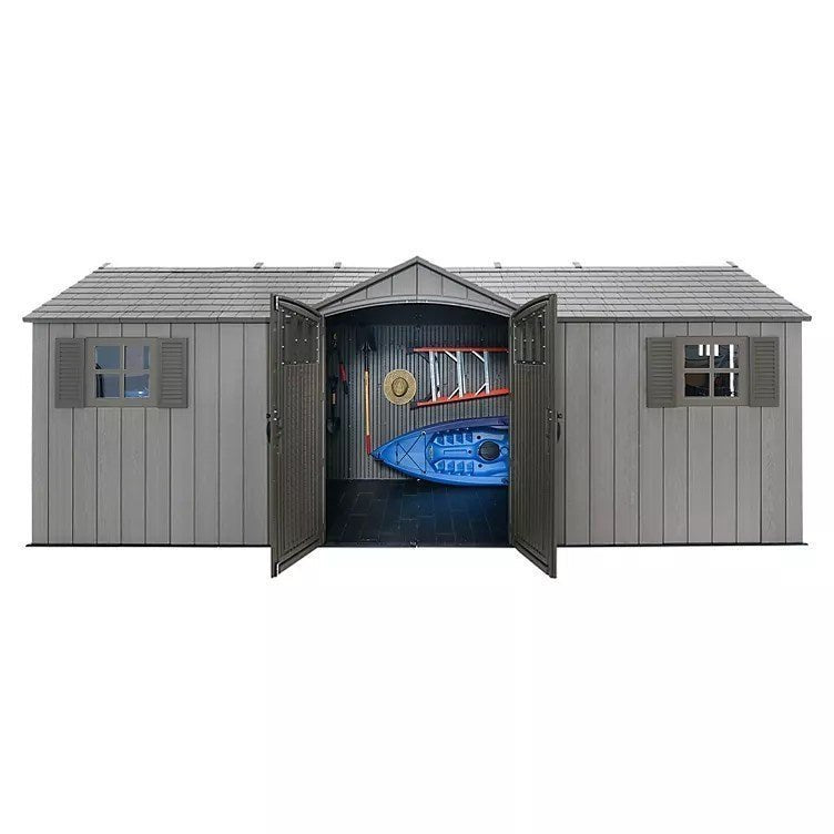 lifetime 15 ft. x 8 ft. outdoor storage shed lifetime 15 ft. x 8 ft. outdoor storage shed