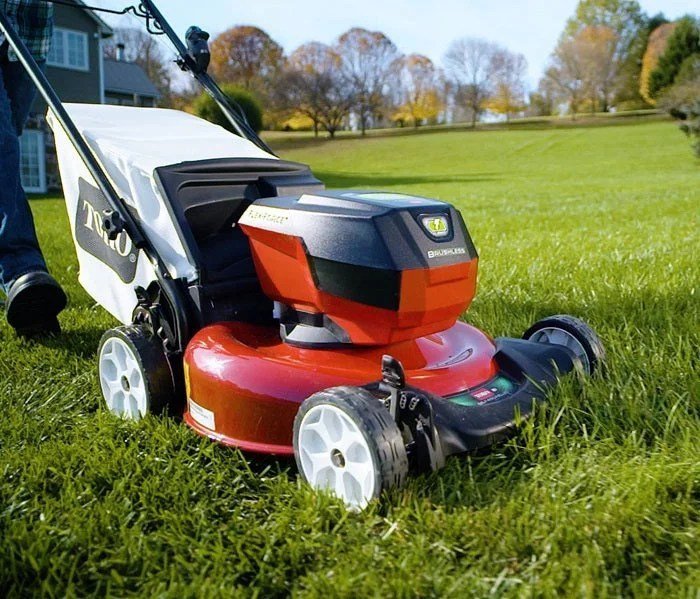 21 in. recycler smartstow 60 volt lithium ion brushless cordless battery walk behind mower rwd 5.0 ah w/ battery&charger 21 in. recycler smartstow 60 volt lithium ion brushless cordless battery walk behind mower rwd 5.0 ah w/ battery&charger