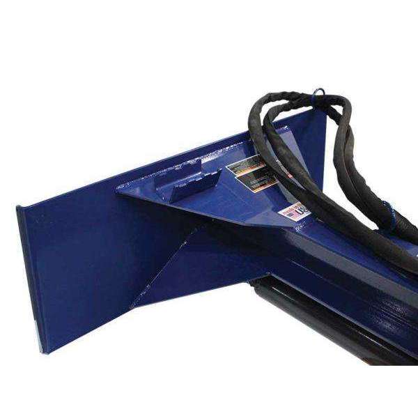 24 ton iron & oak upside down skid steer log splitter attachment (smh2419)