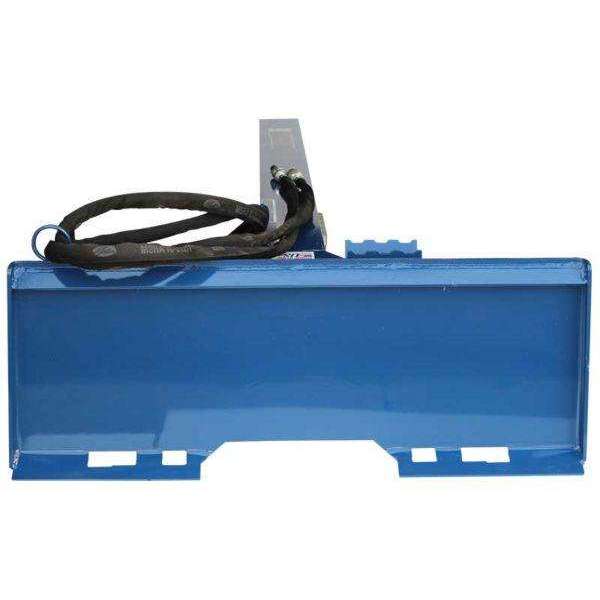 24 ton iron & oak upside down skid steer log splitter attachment (smh2419)