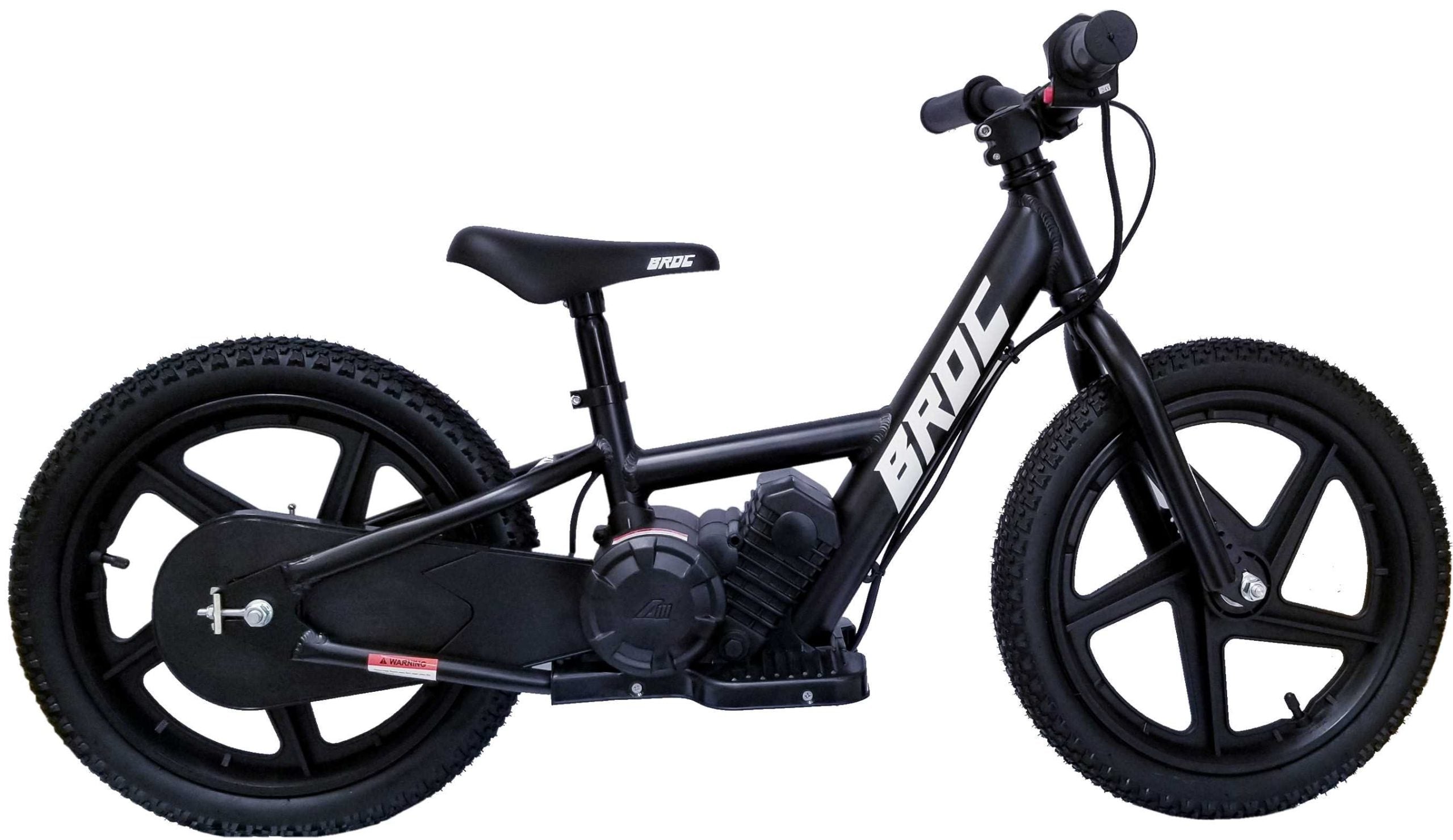 brocusa 16 inch balance e bike black | free shippin