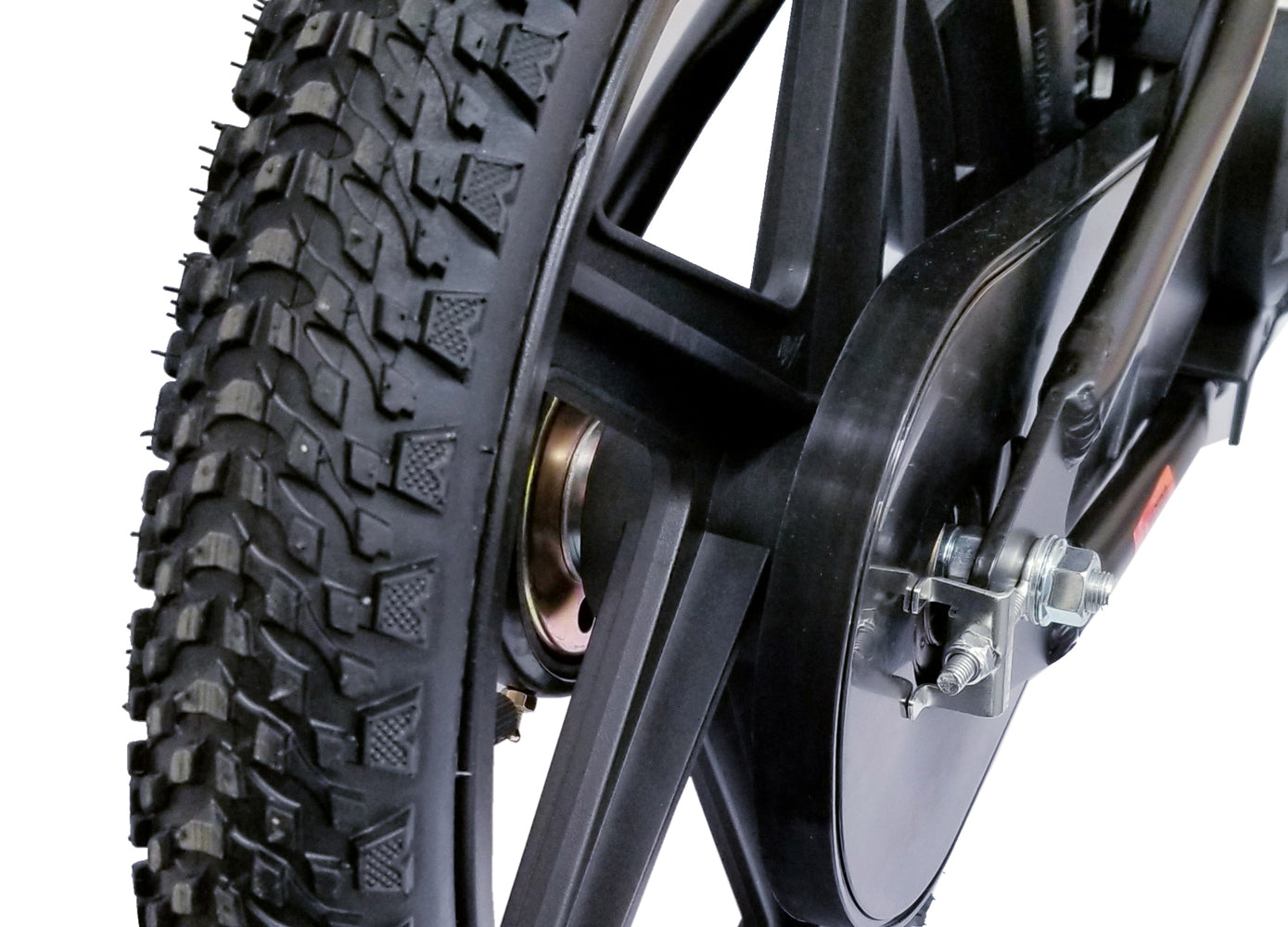 brocusa 16 inch balance e bike black | free shippin