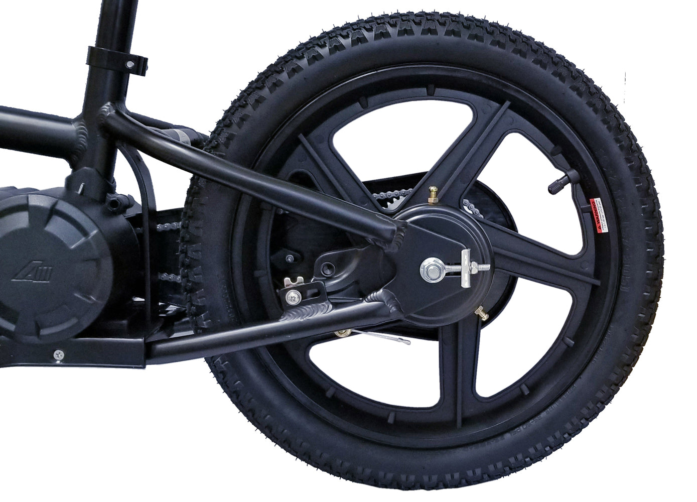 brocusa 16 inch balance e bike black | free shippin