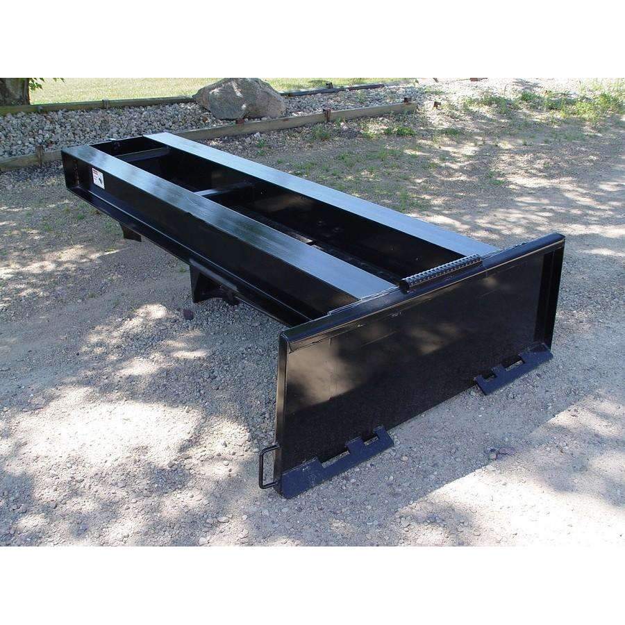 24 ton twin beam upside down skid steer log splitter (tb424)