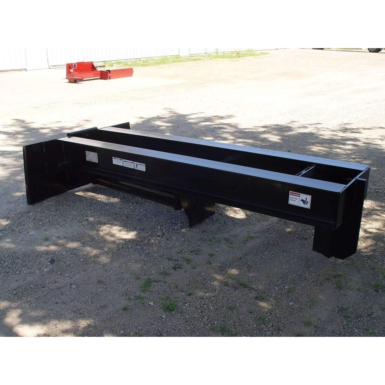 24 ton twin beam upside down skid steer log splitter (tb424)