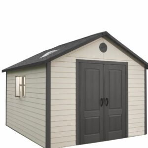 lifetime 11 ft. x 11 ft. outdoor storage shed