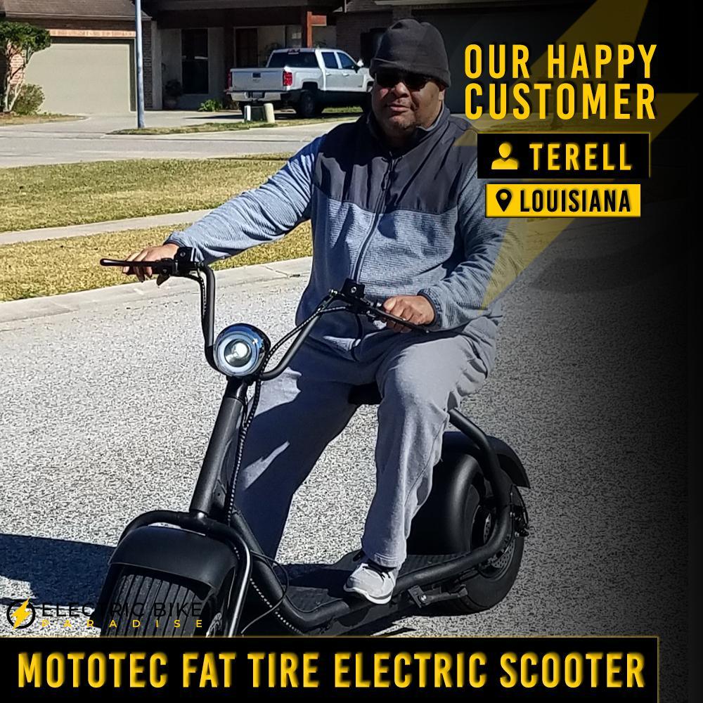 mototec 60v/18ah 2000w fat tire electric scooter mt fattire 2000 mototec 60v/18ah 2000w fat tire electric scooter mt fattire 2000