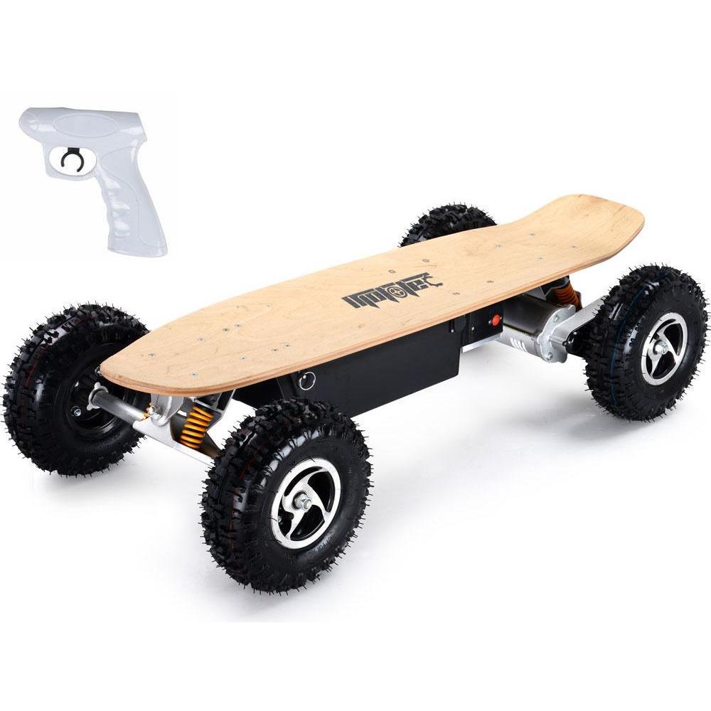 mototec dual motor 36v/14ah 1600w dirt electric skateboard mt skt 1600