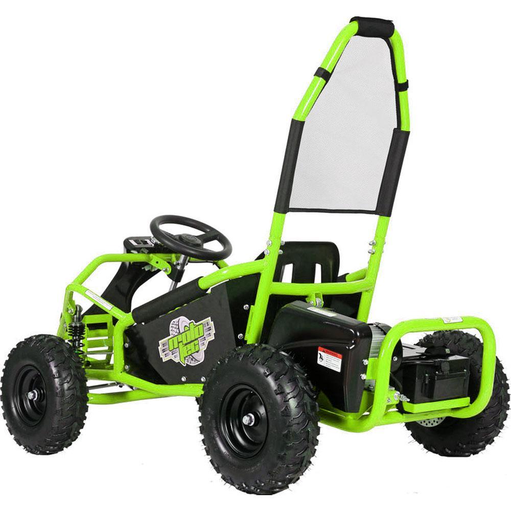 mototec mud monster 48v/12ah 1000w full suspension electric go kart mt gk mud 1000w