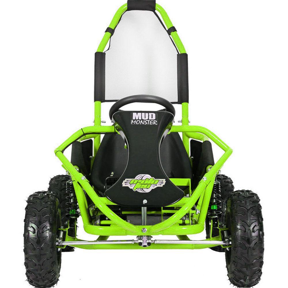 mototec mud monster 48v/12ah 1000w full suspension electric go kart mt gk mud 1000w