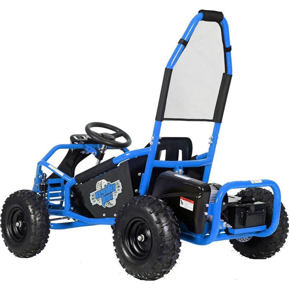 mototec mud monster 48v/12ah 1000w full suspension electric go kart mt gk mud 1000w