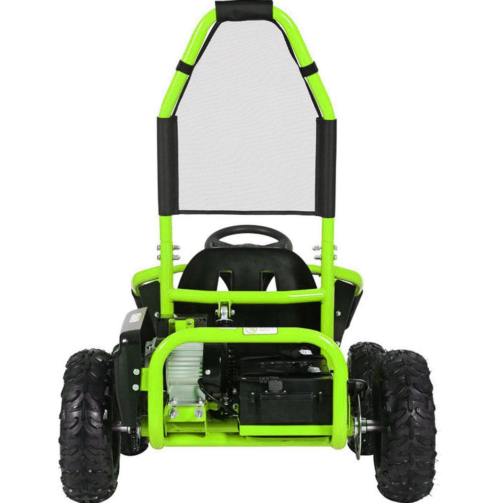 mototec mud monster 48v/12ah 1000w full suspension electric go kart mt gk mud 1000w