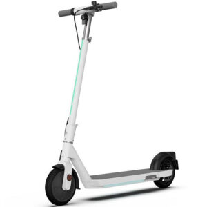 mototec okai neon 36v 250w lithium electric scooter white