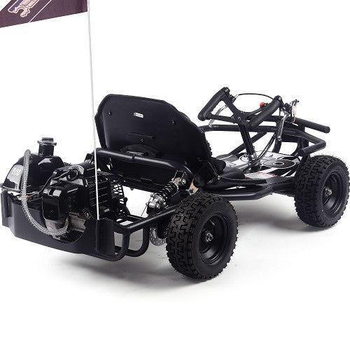 mototec sandman kids gas powered 52cc go kart