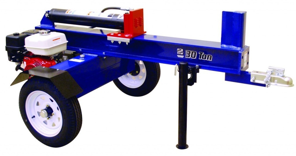 iron and oak 30 ton horizontal log splitter (bhh3013gx)