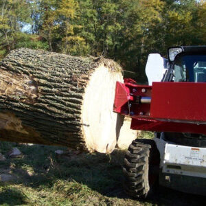 30 ton tire to tire upside down skid steer log splitter (3030)