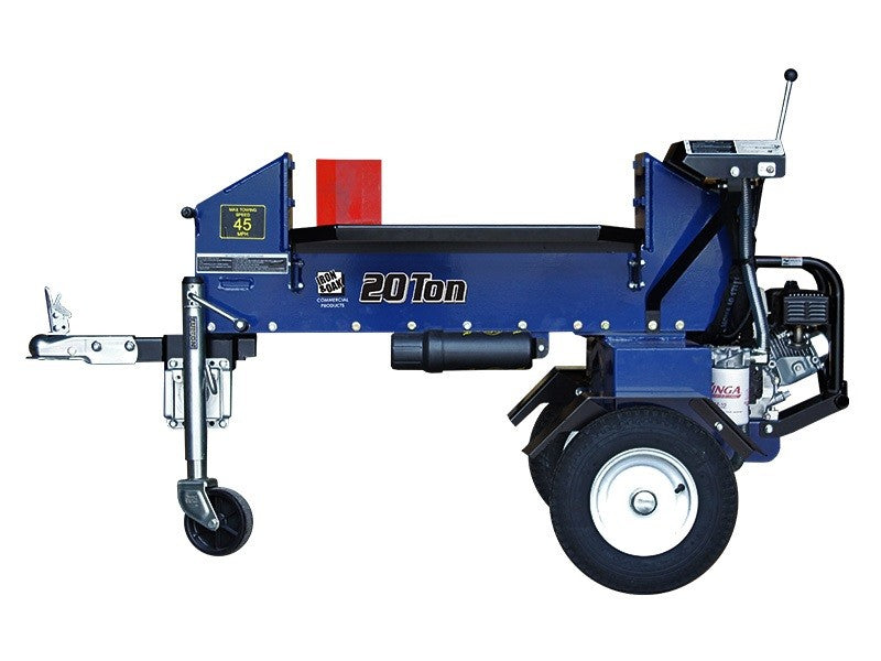 iron and oak 20 ton two way log splitter (bh2w2016gx)