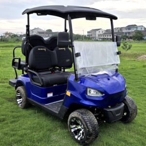 48v electric golf cart 4 seater renegade x edition utility golf utv – blue