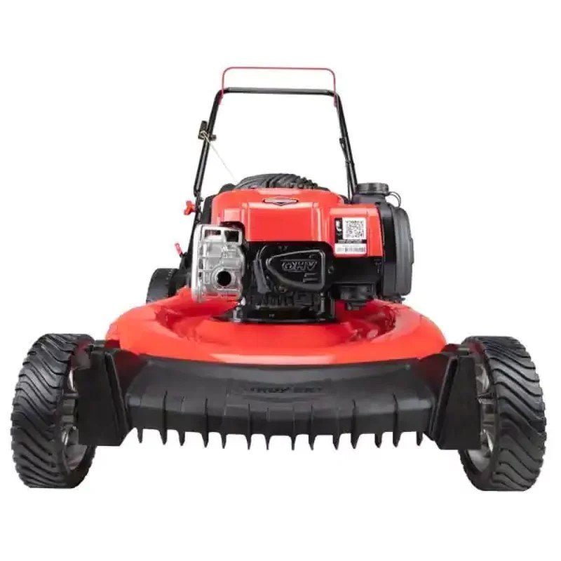 21in. 140cc briggs & stratton self propelled gas lawn mower with mulching kit included