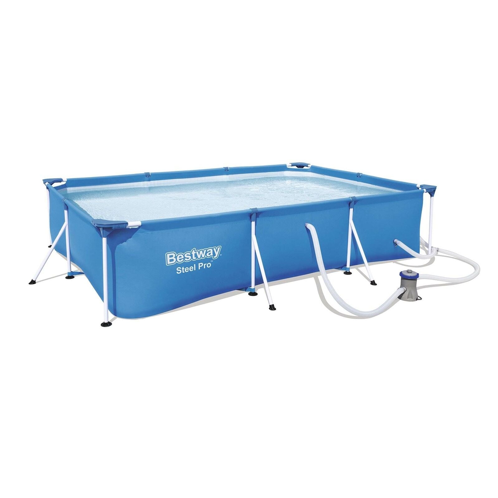 bestway steel pro 118 x 79 x 26″ frame above ground pool set bestway steel pro 118 x 79 x 26″ frame above ground pool set