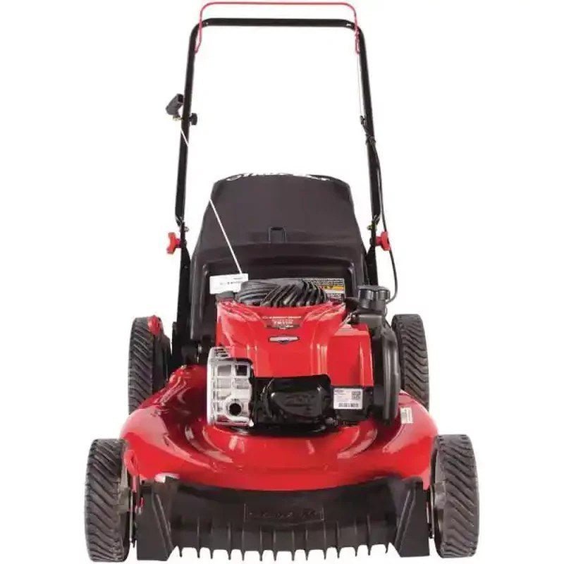 21in. 140cc briggs & stratton self propelled gas lawn mower with mulching kit included
