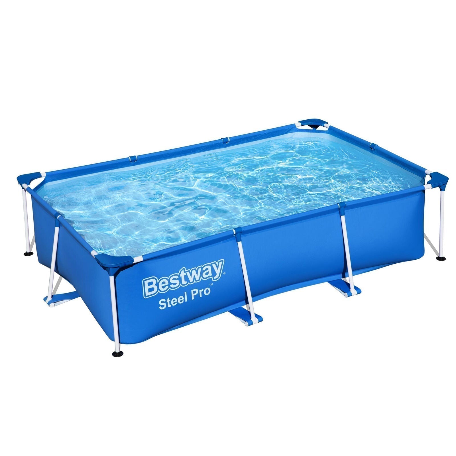 bestway steel pro 8.5’x67″x24″ rectangular above ground outdoor swimming pool bestway steel pro 8.5’x67″x24″ rectangular above ground outdoor swimming pool