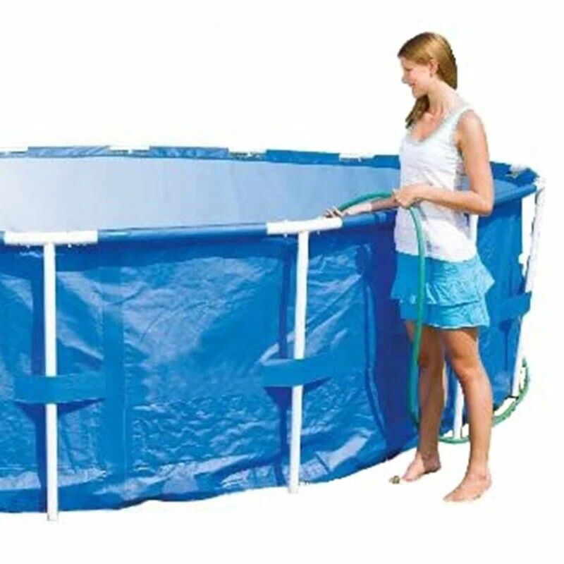 bestway 15ft x 48in steel pro frame above ground pool w/cartridge filter pump bestway 15ft x 48in steel pro frame above ground pool w/cartridge filter pump