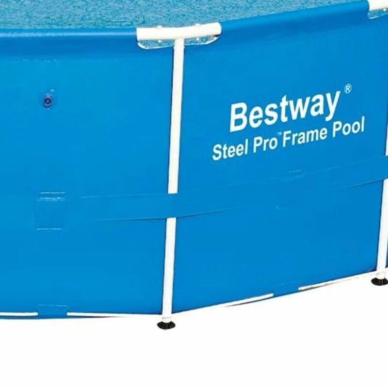 bestway 15ft x 48in steel pro frame above ground pool w/cartridge filter pump bestway 15ft x 48in steel pro frame above ground pool w/cartridge filter pump