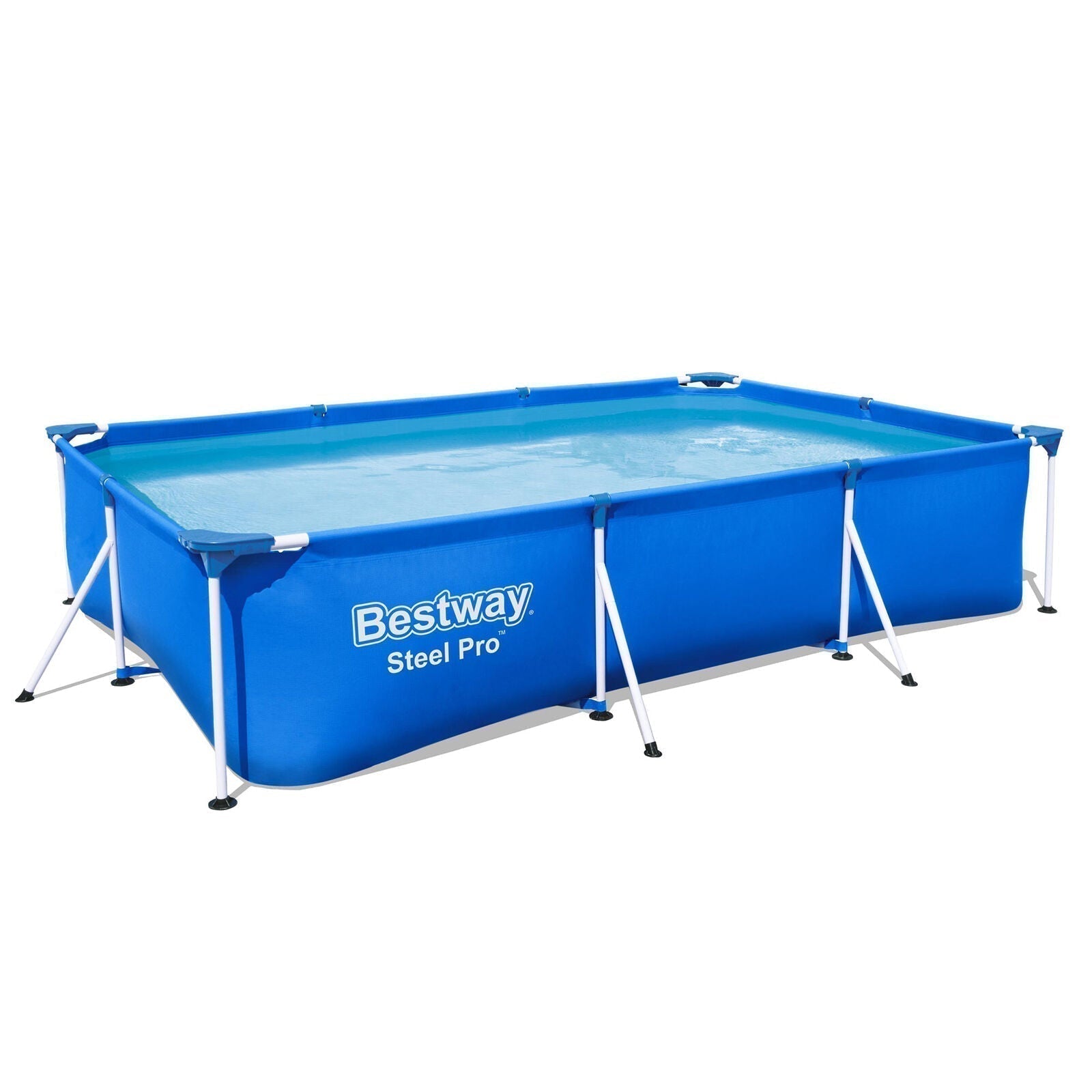 bestway steel pro 9.8′ x 6.6′ x 26″ rectangular above ground swimming pool set bestway steel pro 9.8′ x 6.6′ x 26″ rectangular above ground swimming pool set
