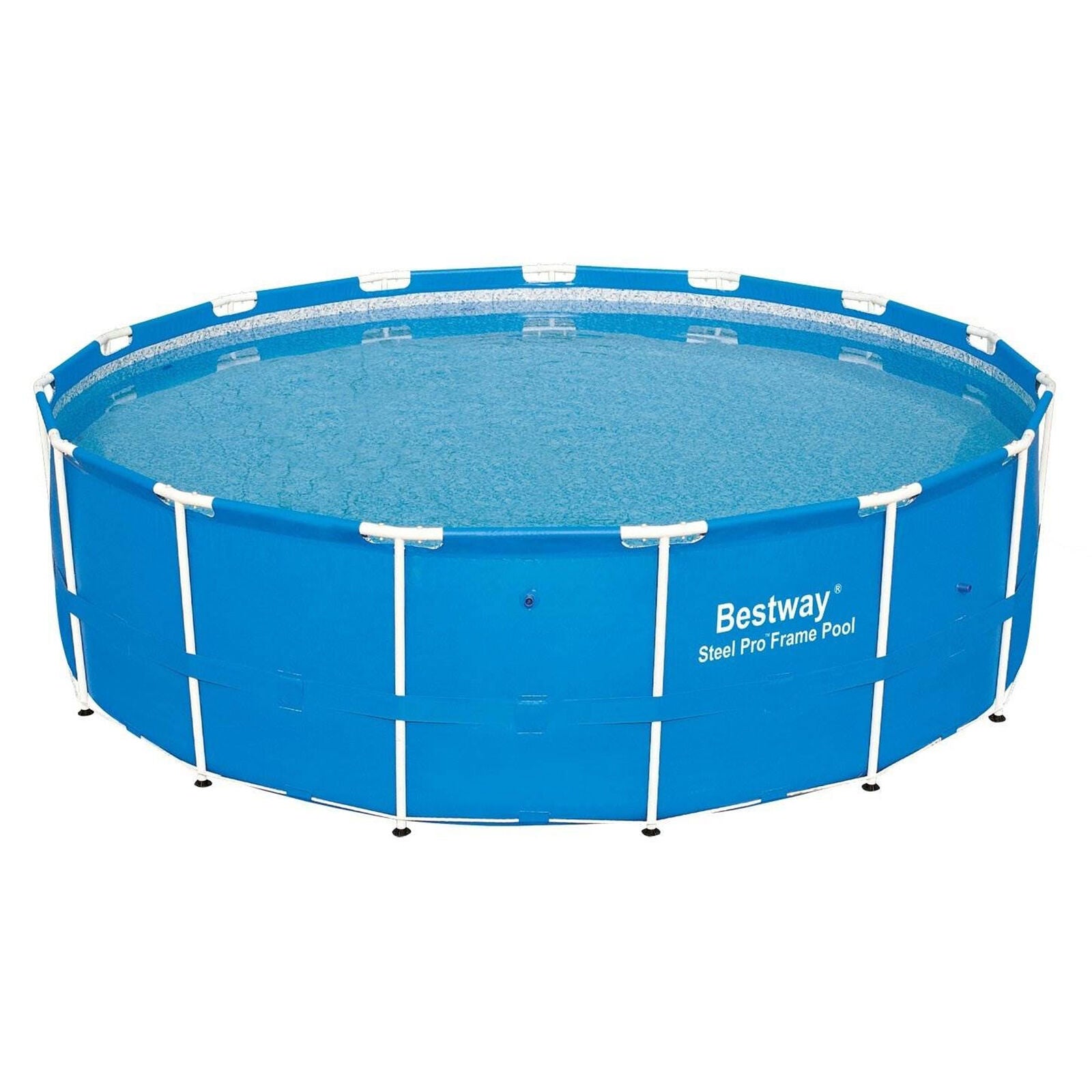 bestway 15ft x 48in steel pro frame above ground pool w/cartridge filter pump bestway 15ft x 48in steel pro frame above ground pool w/cartridge filter pump