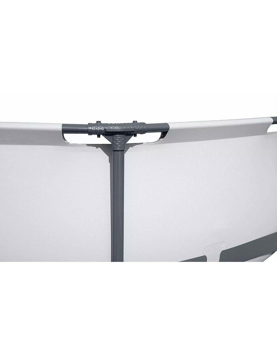 bestway 12′ x 30″ steel pro frame max round above ground swimming pool with pump bestway 12′ x 30″ steel pro frame max round above ground swimming pool with pump