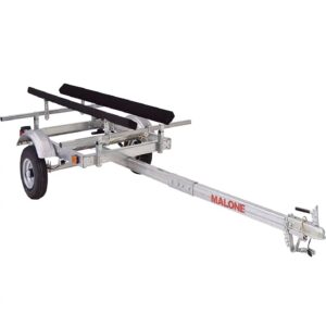 malone ecolight single kayak trailer package (1 set bunks)