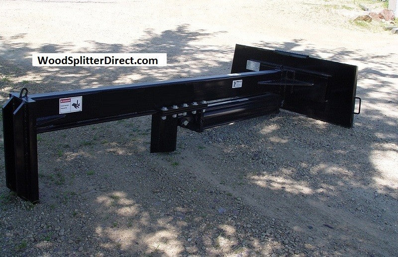 sb 25 ton 30″ open upside down skid steer log splitter attachment (sb530)