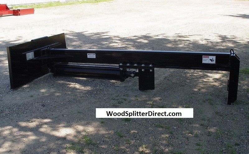 sb 25 ton 30″ open upside down skid steer log splitter attachment (sb530)
