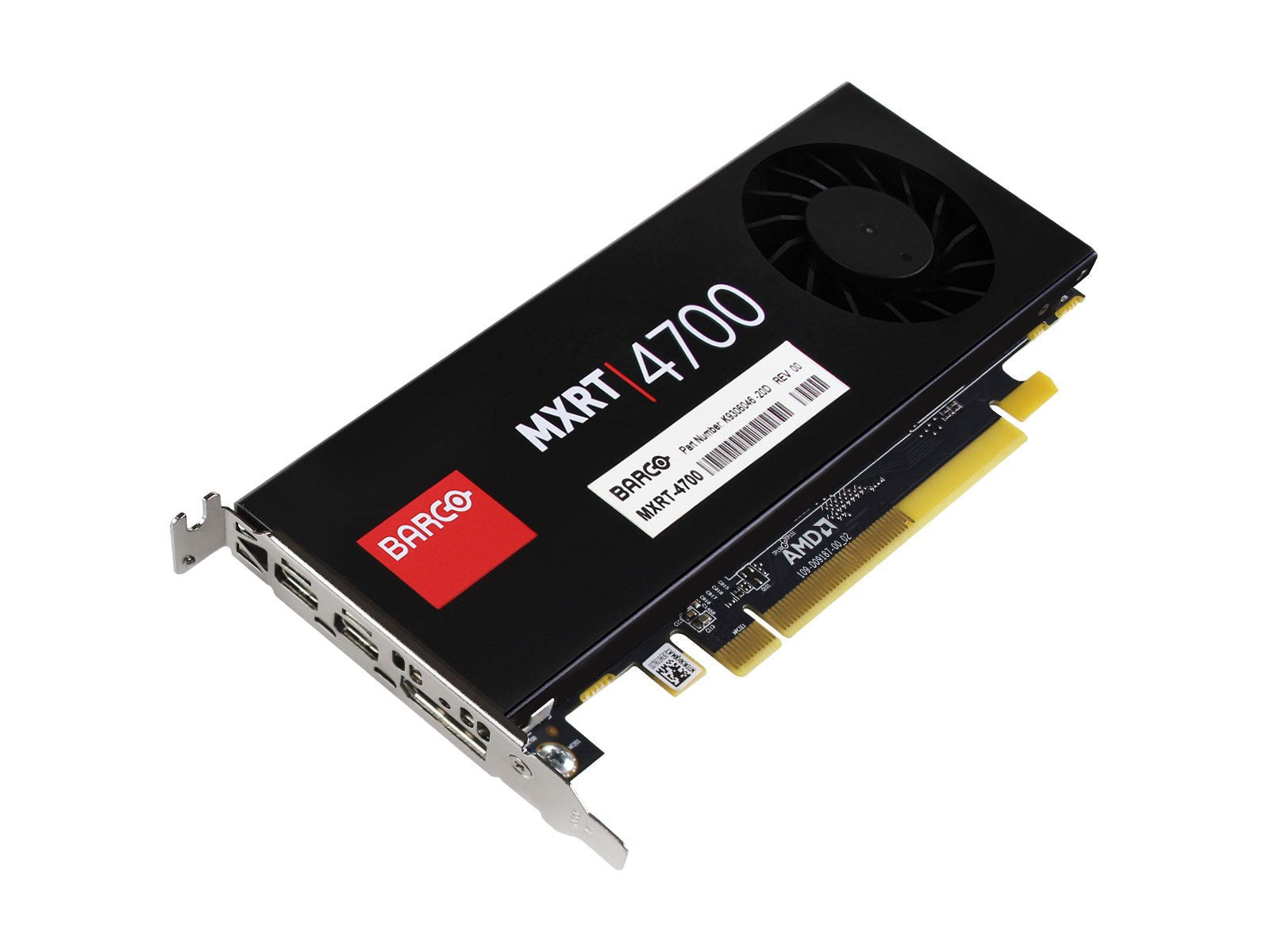 barco mxrt 4700 4gb medical graphic card display controller (k9306046)