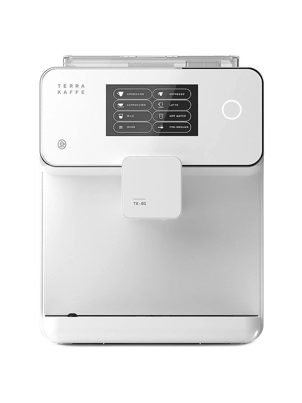 terra kaffe tk 01 espresso machine – white terra kaffe tk 01 espresso machine – white