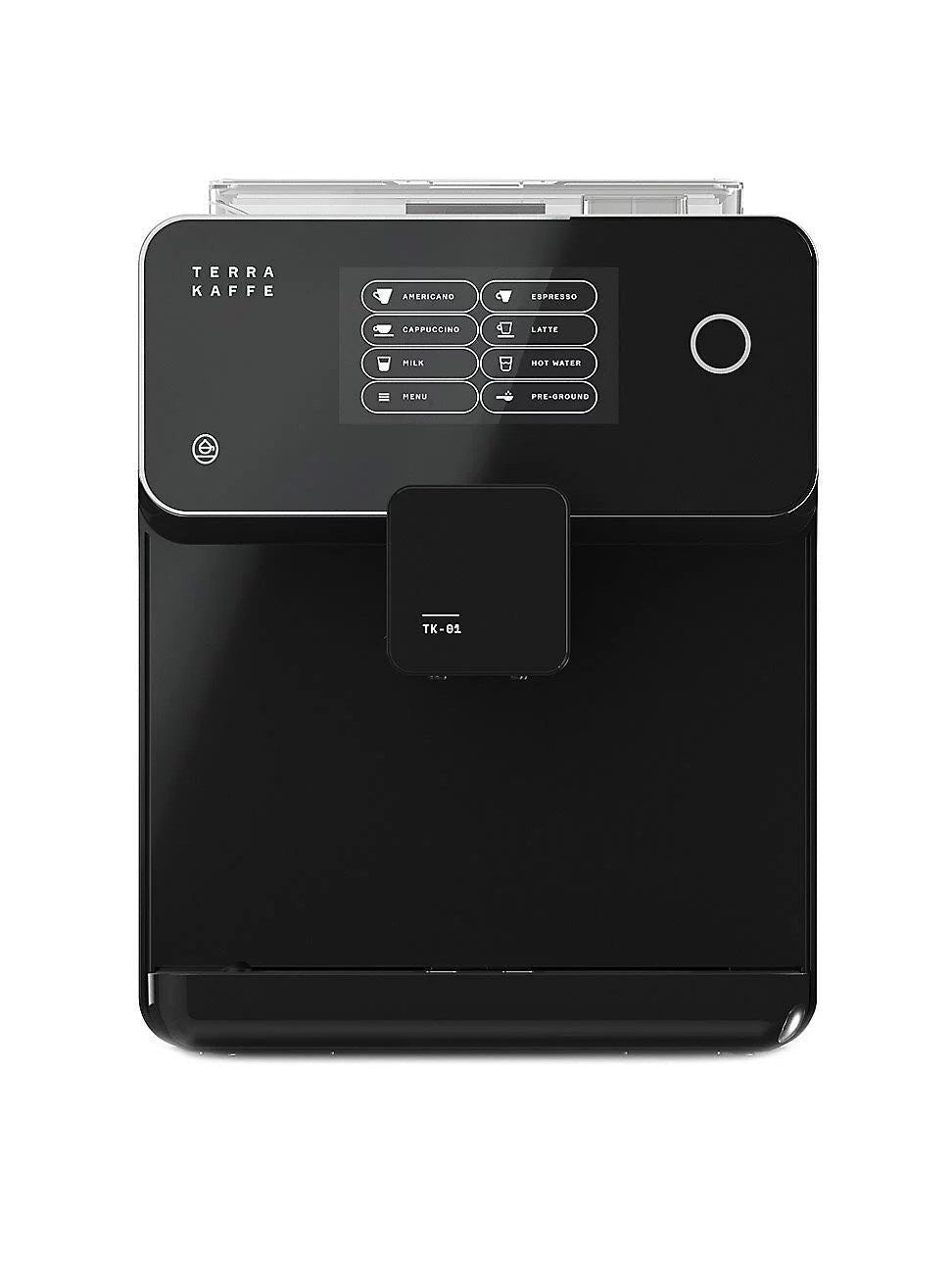terra kaffe tk 01 espresso machine – black terra kaffe tk 01 espresso machine – black