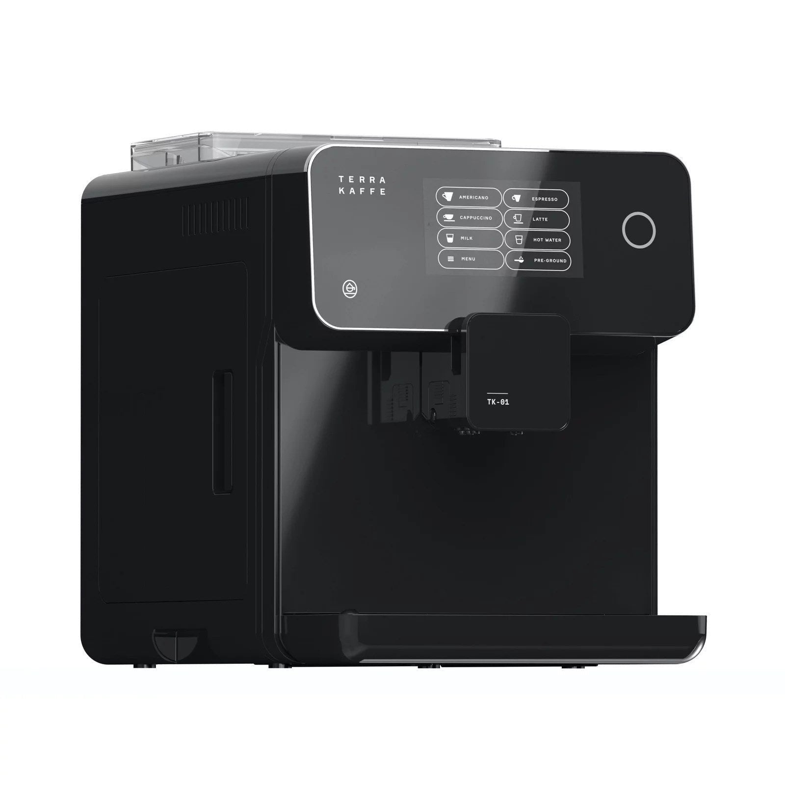 terra kaffe tk 01 espresso machine – black terra kaffe tk 01 espresso machine – black