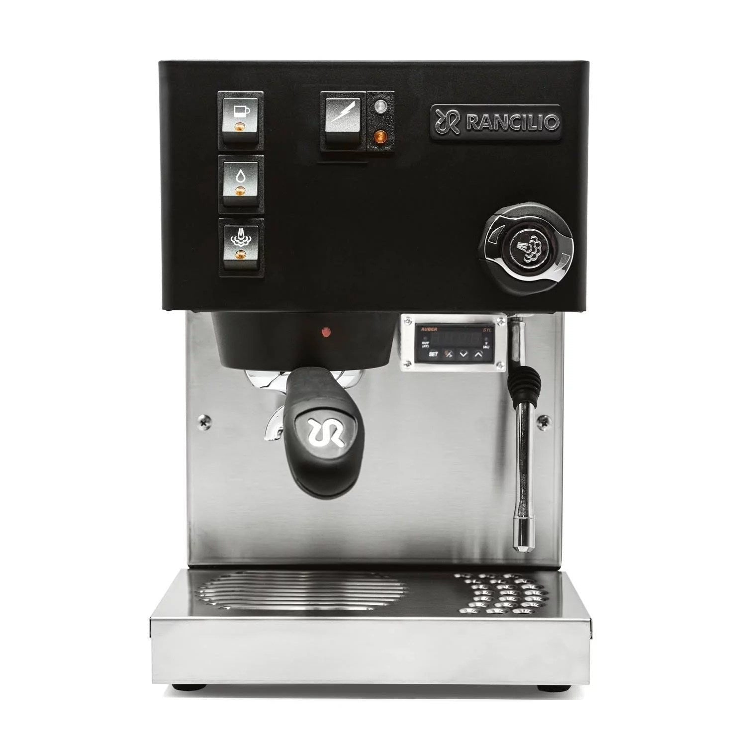 rancilio silvia espresso machine w/ pid installed, black rancilio silvia espresso machine w/ pid installed, black
