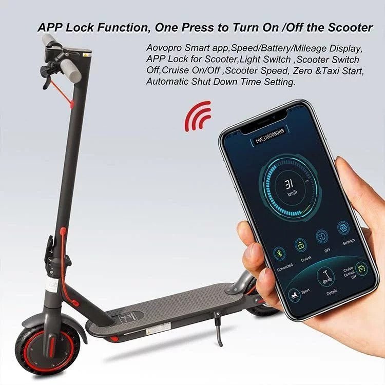 aovo pro foldable adult electric scooter m365