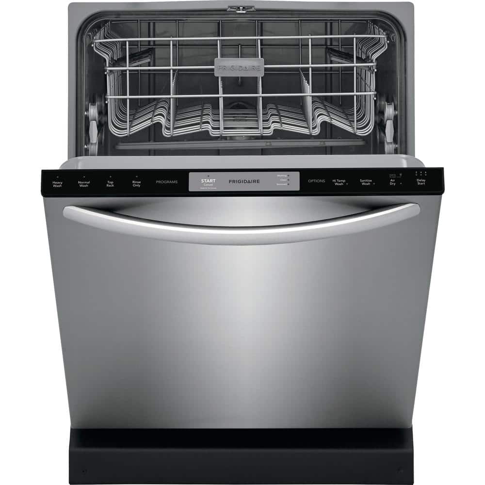 frigidaire 24 in. stainless steel top control built in tall tub dishwasher, energy star, 54 dba