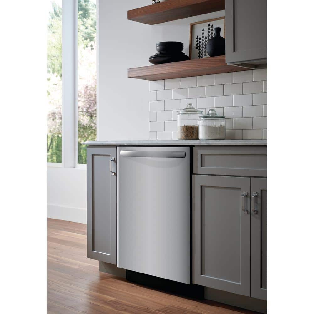 frigidaire 24 in. stainless steel top control built in tall tub dishwasher, energy star, 54 dba