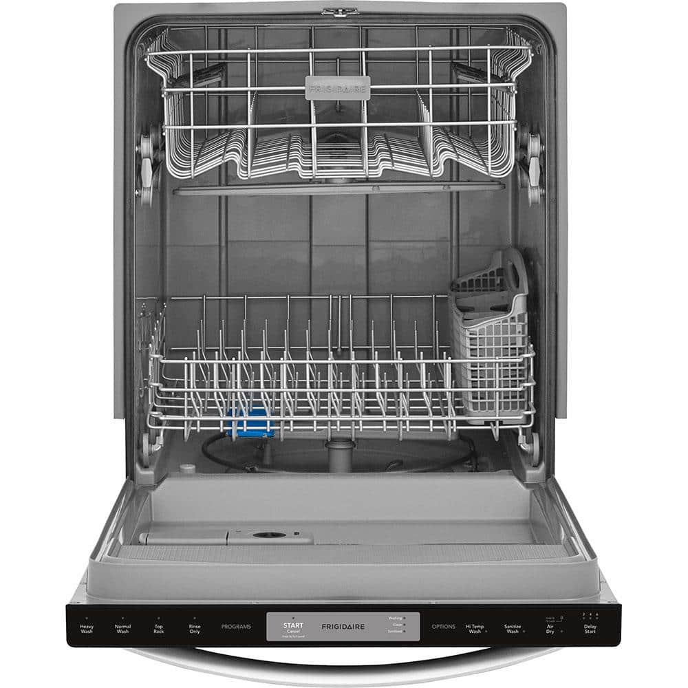 frigidaire 24 in. stainless steel top control built in tall tub dishwasher, energy star, 54 dba