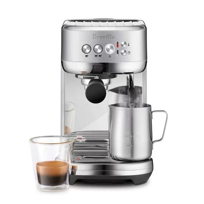 breville the bambino plus espresso machine, stainless steel bes500 breville the bambino plus espresso machine, stainless steel bes500