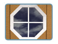 Brandon 12×12 Wood Storage Shed Kit – ALL Pre-Cut Storage Shed Kit Gable Window