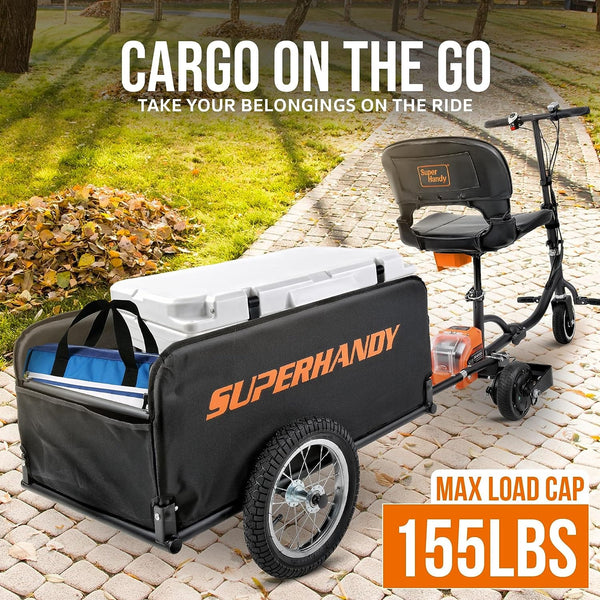 superhandy foldable all terrain gut112 mobility scooter 48v 2ah battery