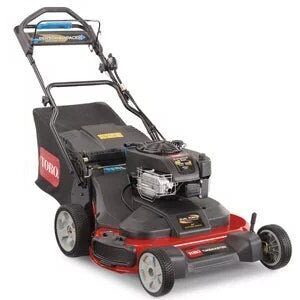 toro timemaster 30″ 223cc self propelled gas lawn mower electric start