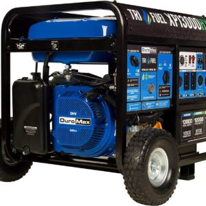 duromax 13000 watt, tri fuel portable generator, w/ co alert