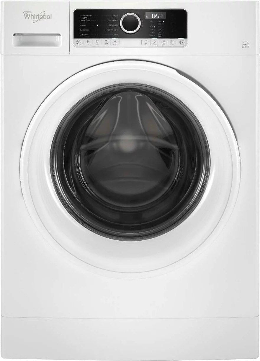whirlpool – 1.9 cu. ft. high efficiency stackable front load washer with detergent dosing aid – white whirlpool – 1.9 cu. ft. high efficiency stackable front load washer with detergent dosing aid – white
